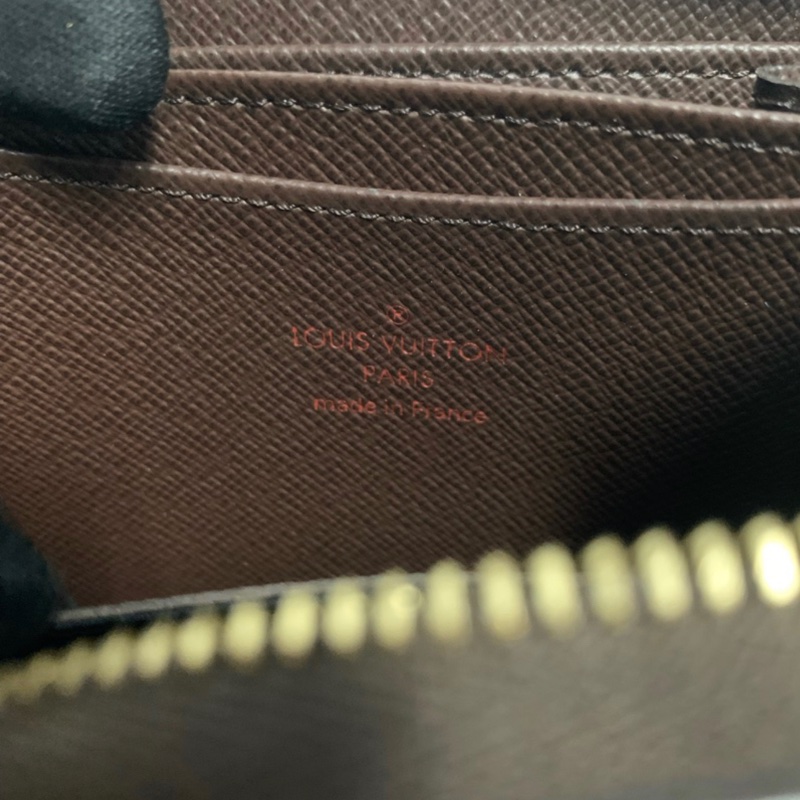 Lv格紋零錢卡夾包 N63070-17