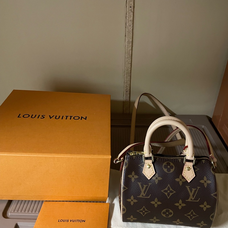 LV nano speedy 經典老花波士頓包(全新絕版品)-4
