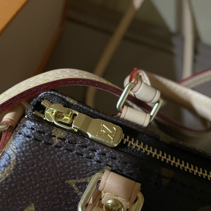 LV nano speedy 經典老花波士頓包(全新絕版品)-5