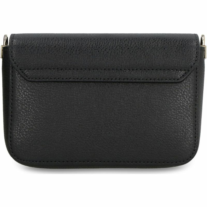 【義大利直送】全新品 Metropolis 皮革迷你斜挎包-3