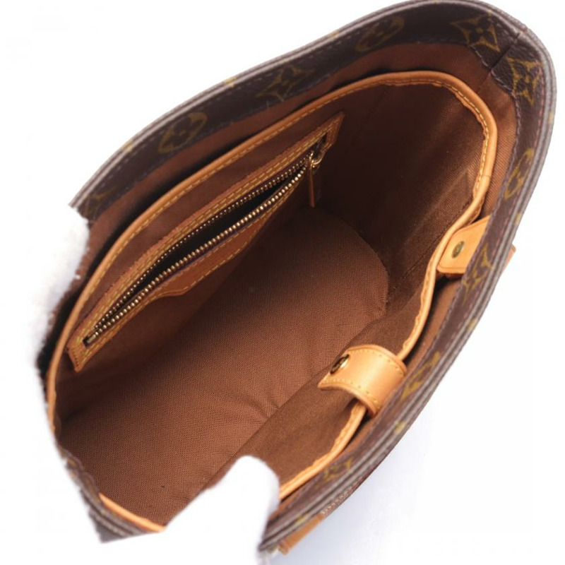 【日本直送】 中古LOUIS VUITTON 9成新 VAVIN PM 老花手提包 PVC 真皮 棕色-2