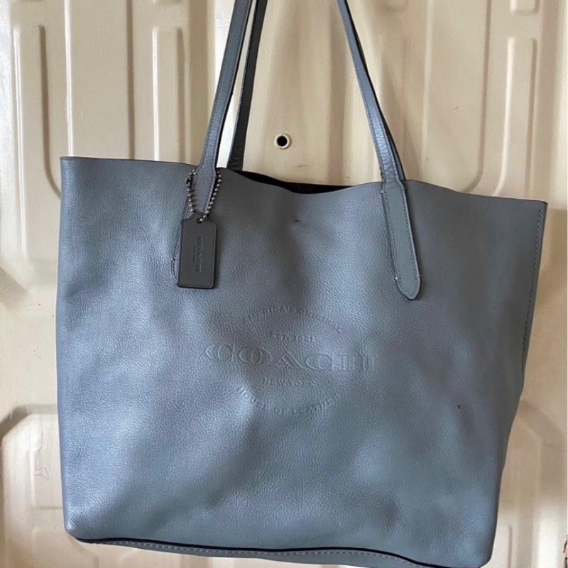 #Coach軟皮輕量托特包-1