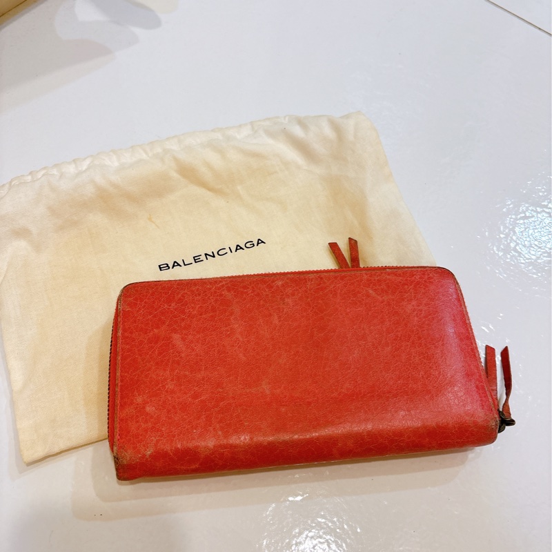Balenciaga 乾燥玫瑰粉長夾-27