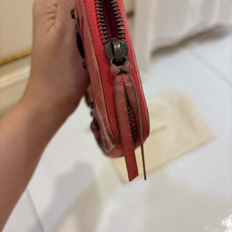 Balenciaga 乾燥玫瑰粉長夾-39