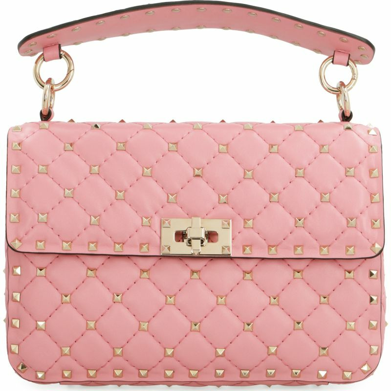 【義大利直送】全新品 Valentino Garavani - Rockstud Spike 皮革中號手袋-2