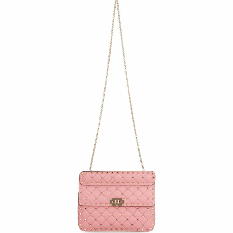 【義大利直送】全新品 Valentino Garavani - Rockstud Spike 皮革中號手袋-4