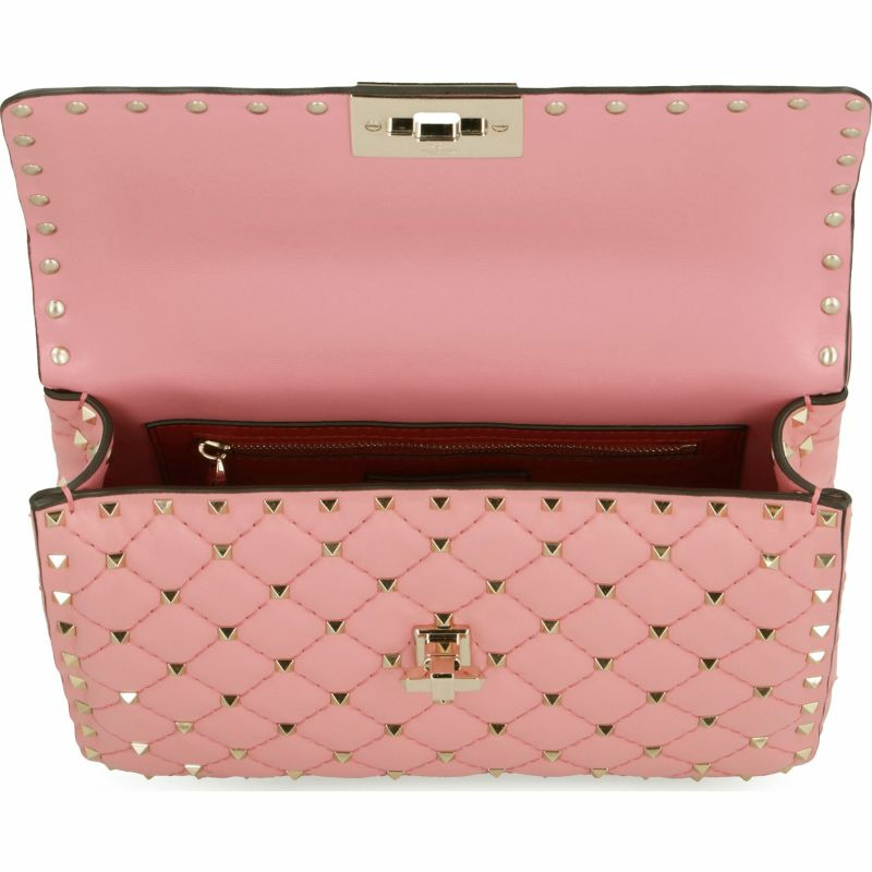 【義大利直送】全新品 Valentino Garavani - Rockstud Spike 皮革中號手袋-5