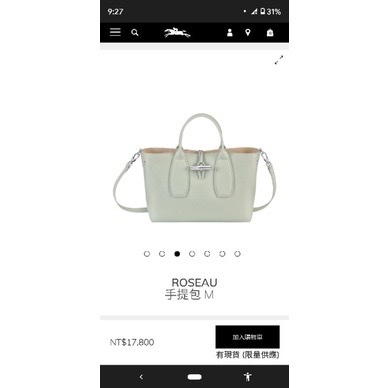 longchamp roseau 包M號-4