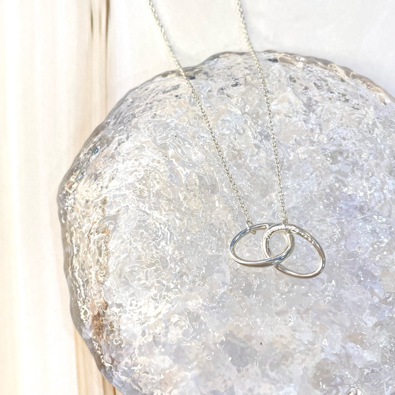 Tiffany & Co.雙環項鍊-1