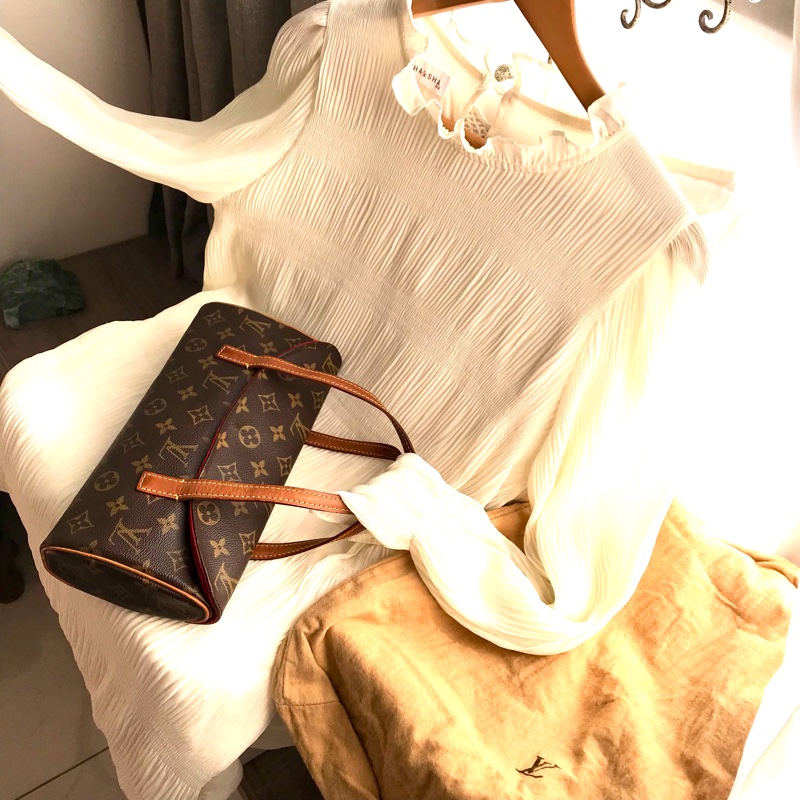 LV小法棍包🌹正品🌹手提包🌹腋下包🌹手拿包🌹高級紅麂皮內裡-0