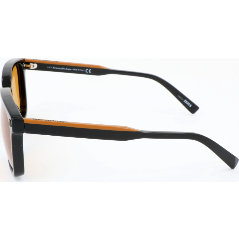 【義大利直送】全新品 Ermenegildo zegna 閃亮黑色太陽鏡-2