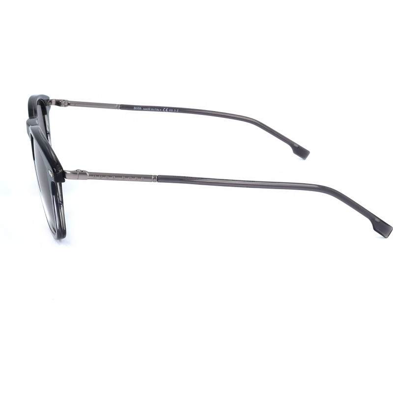 【義大利直送】全新品 Hugo boss藍灰色牛角太陽鏡-2