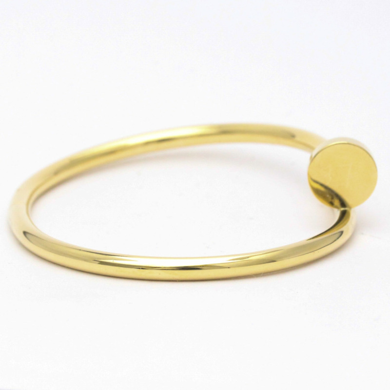 【日本直送】拋光卡地亞 Juste Un Clou #17 黃金手鍊 B6048217 BF557147-3