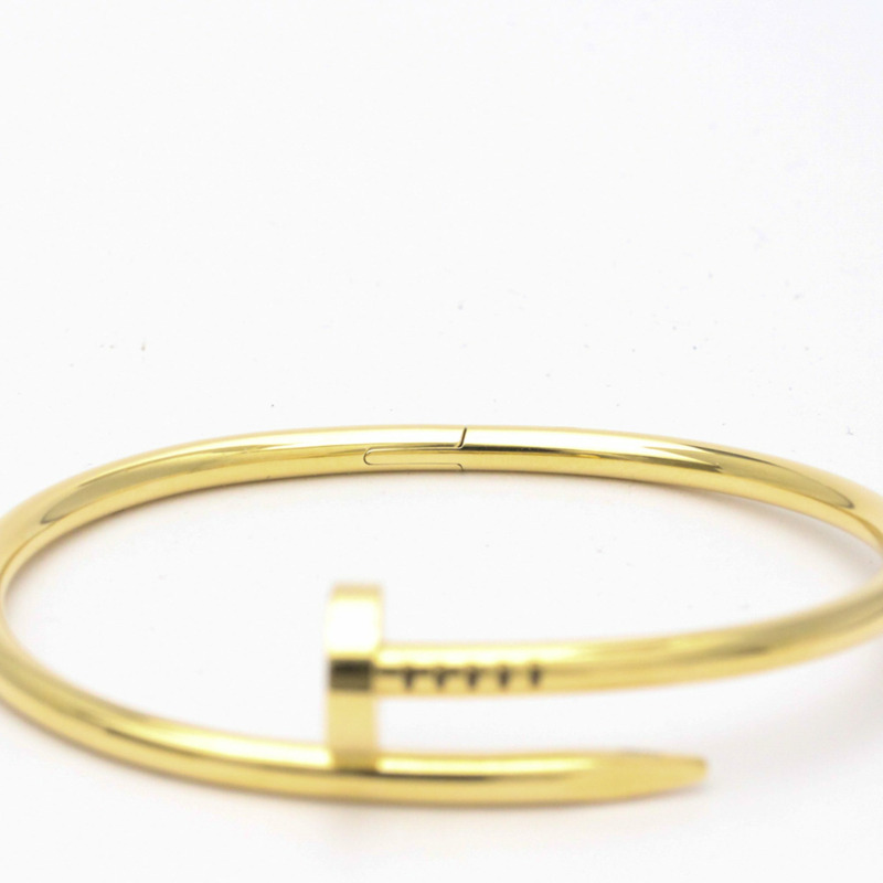 【日本直送】拋光卡地亞 Juste Un Clou #17 黃金手鍊 B6048217 BF557147-4