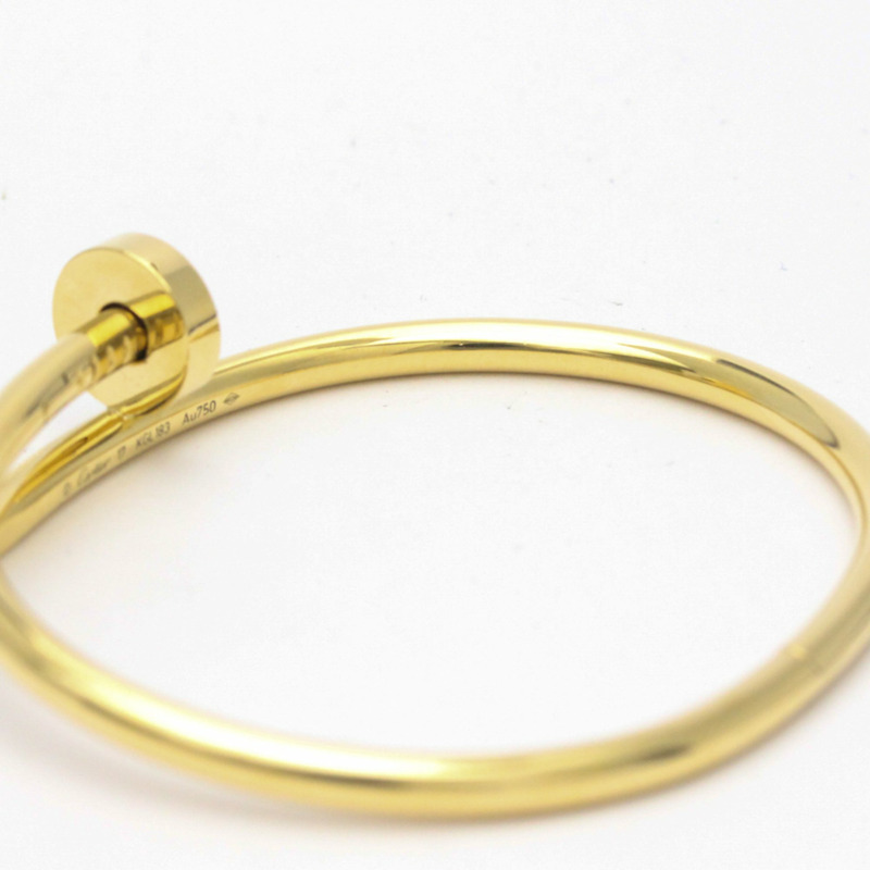 【日本直送】拋光卡地亞 Juste Un Clou #17 黃金手鍊 B6048217 BF557147-5