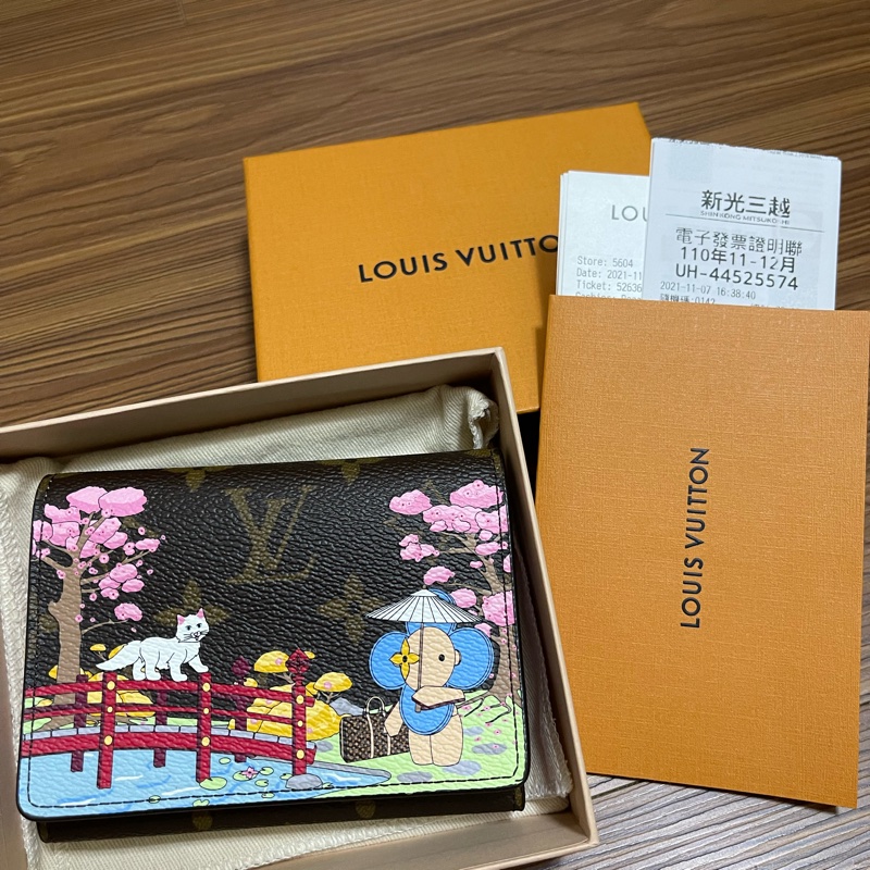 LV VICTORINE 三折短夾錢包(全新)-0