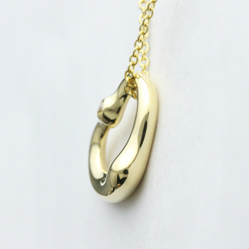 【日本直送】拋光蒂芙尼鏤空心形黃鑽 18K 黃金項鍊 BF556927-1