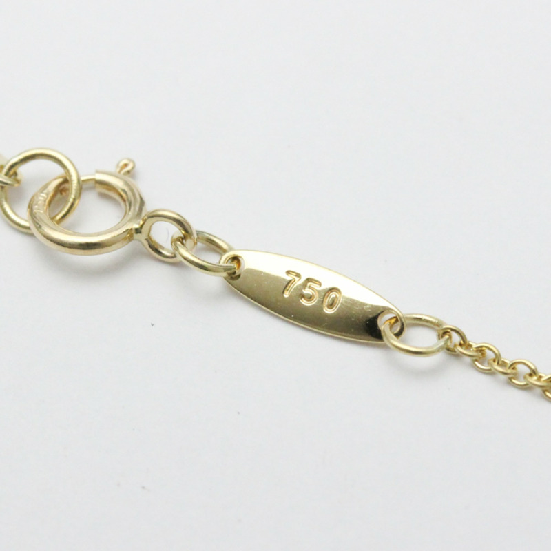 【日本直送】拋光蒂芙尼鏤空心形黃鑽 18K 黃金項鍊 BF556927-6