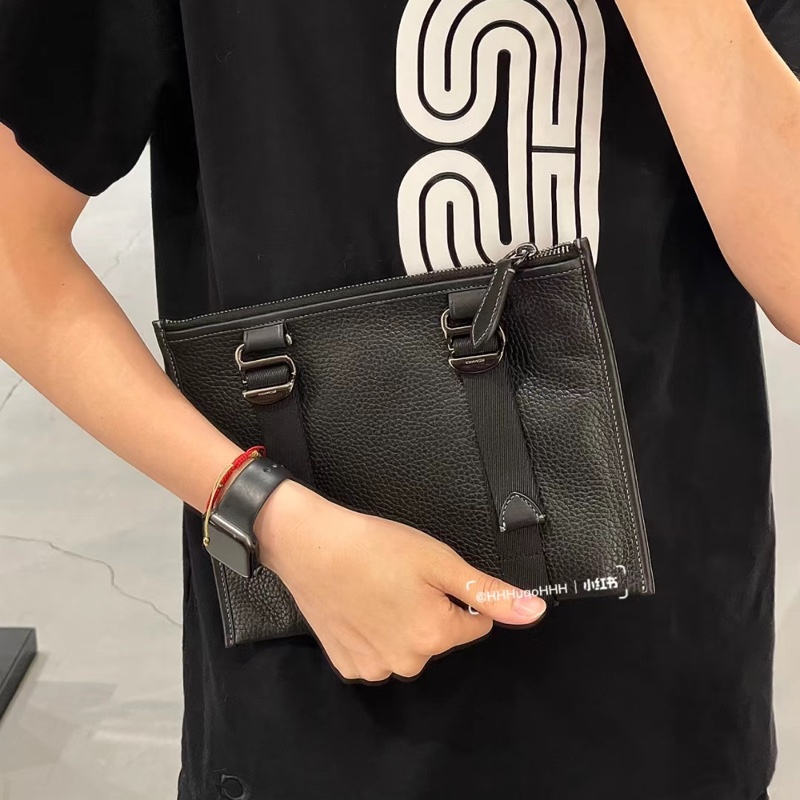 正品!Coach 專櫃款 originals 系列 DINKY袋多功能七合一 斜背包 含 手拿包 小包 棒球手套皮革 男包 女包-5