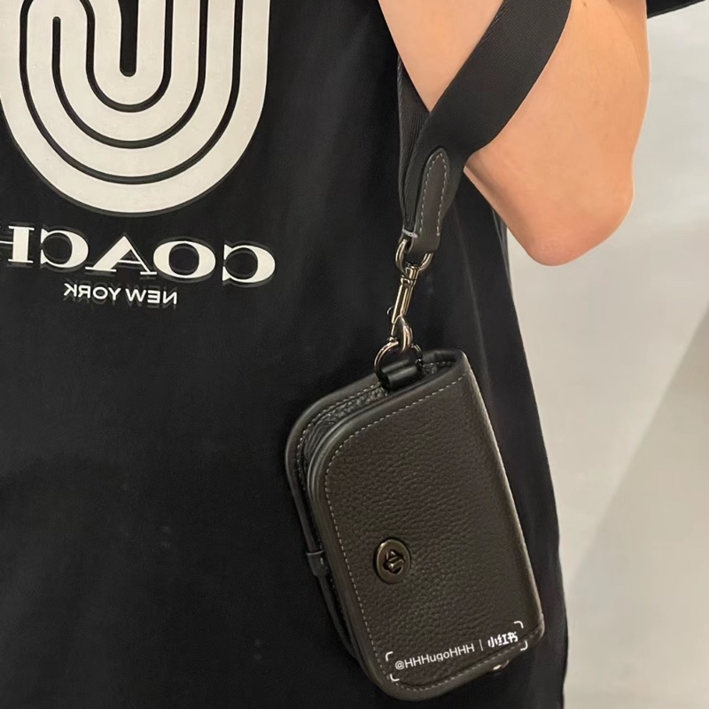 正品!Coach 專櫃款 originals 系列 DINKY袋多功能七合一 斜背包 含 手拿包 小包 棒球手套皮革 男包 女包-6