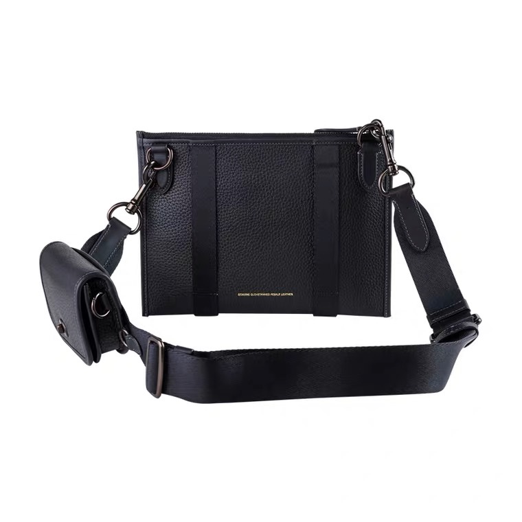 正品!Coach 專櫃款 originals 系列 DINKY袋多功能七合一 斜背包 含 手拿包 小包 棒球手套皮革 男包 女包-12