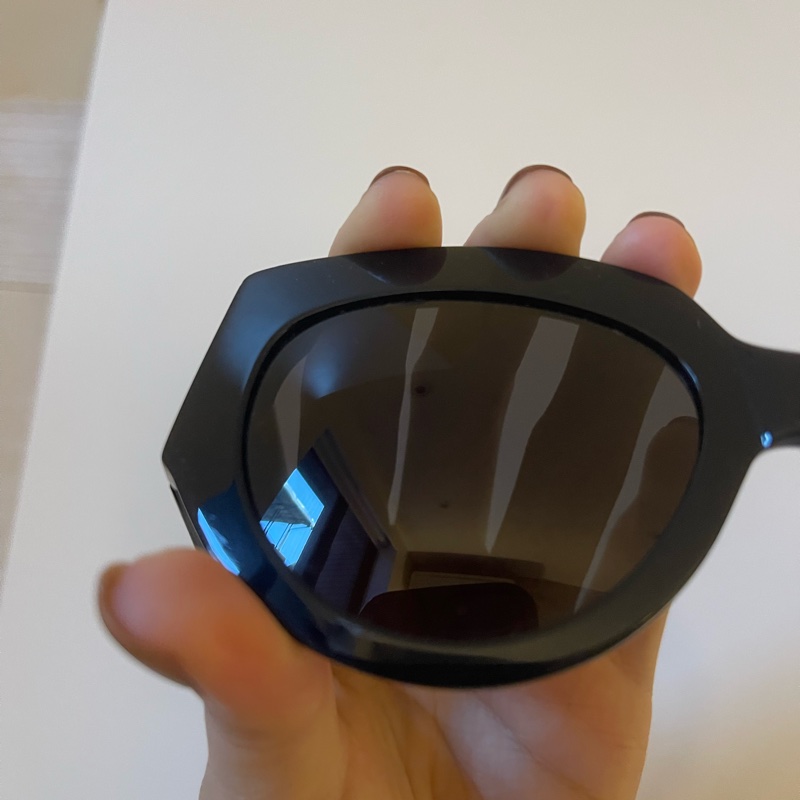 YSL 質感墨鏡大logo 附眼鏡盒及眼鏡布-6