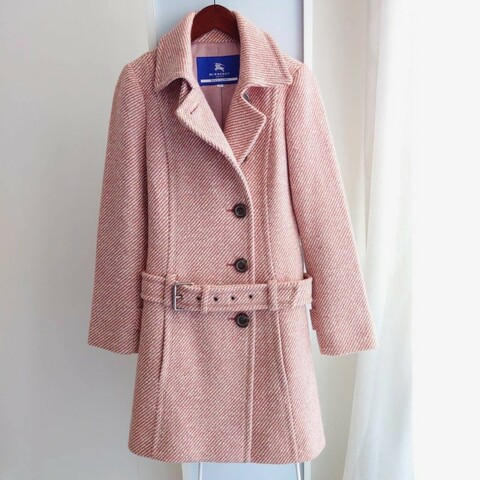 (保留中)BURBERRY LONDON BLUE LABEL 羊毛長大衣