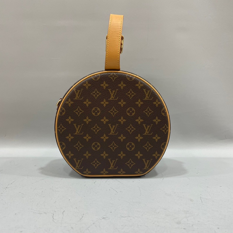 LV M43514原花硬圓餅斜背包Petite Boite Chapeau-1
