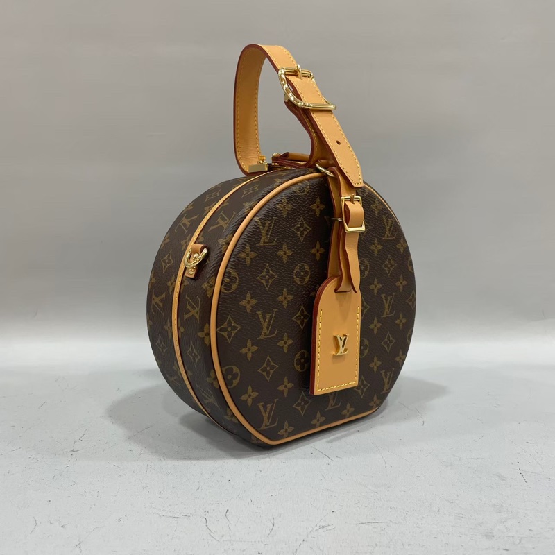 LV M43514原花硬圓餅斜背包Petite Boite Chapeau-2