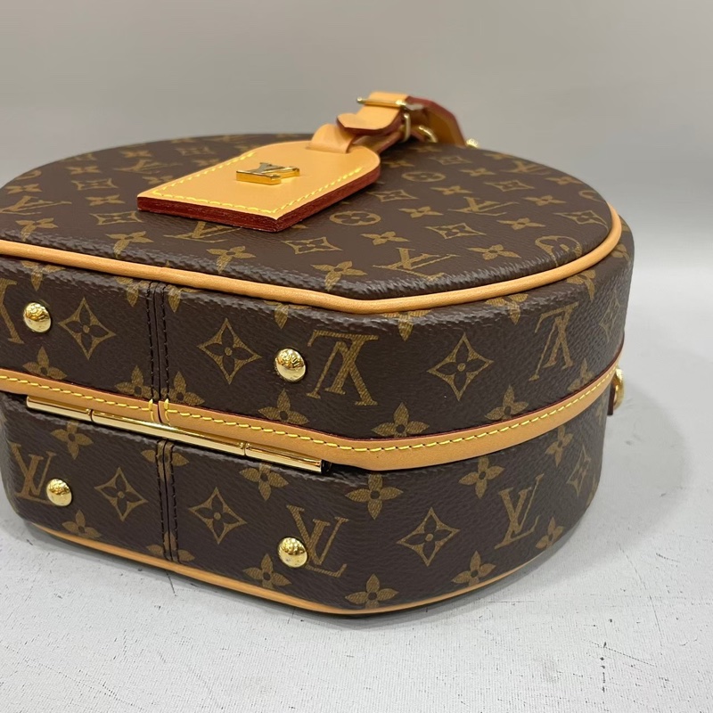 LV M43514原花硬圓餅斜背包Petite Boite Chapeau-8