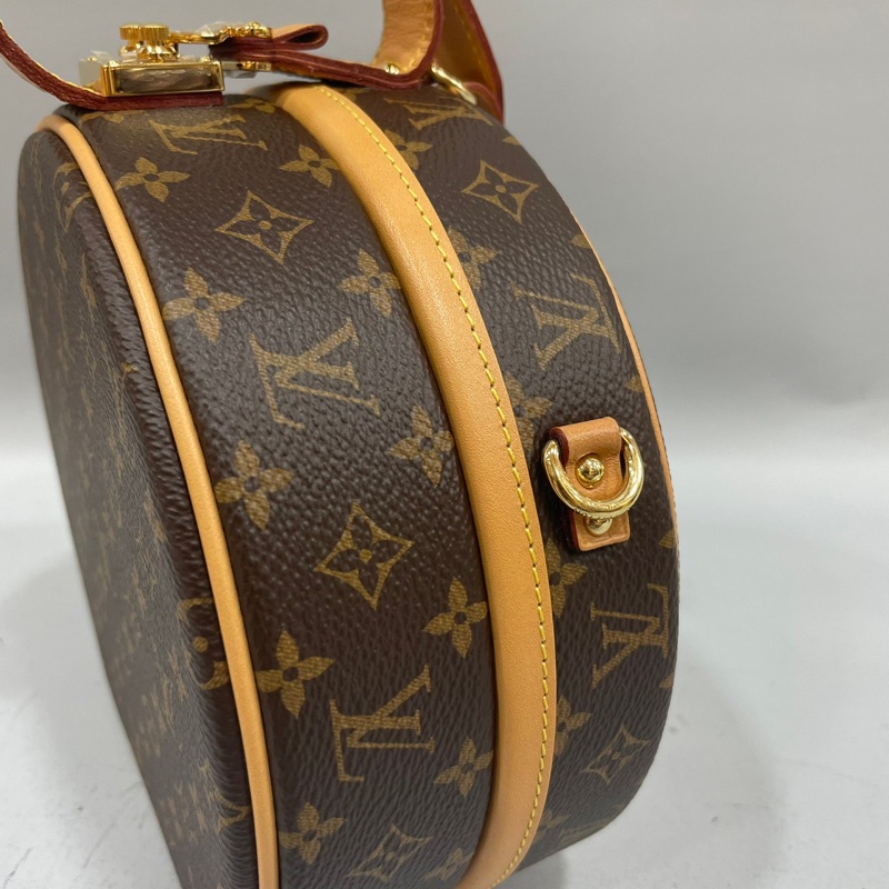 LV M43514原花硬圓餅斜背包Petite Boite Chapeau-12
