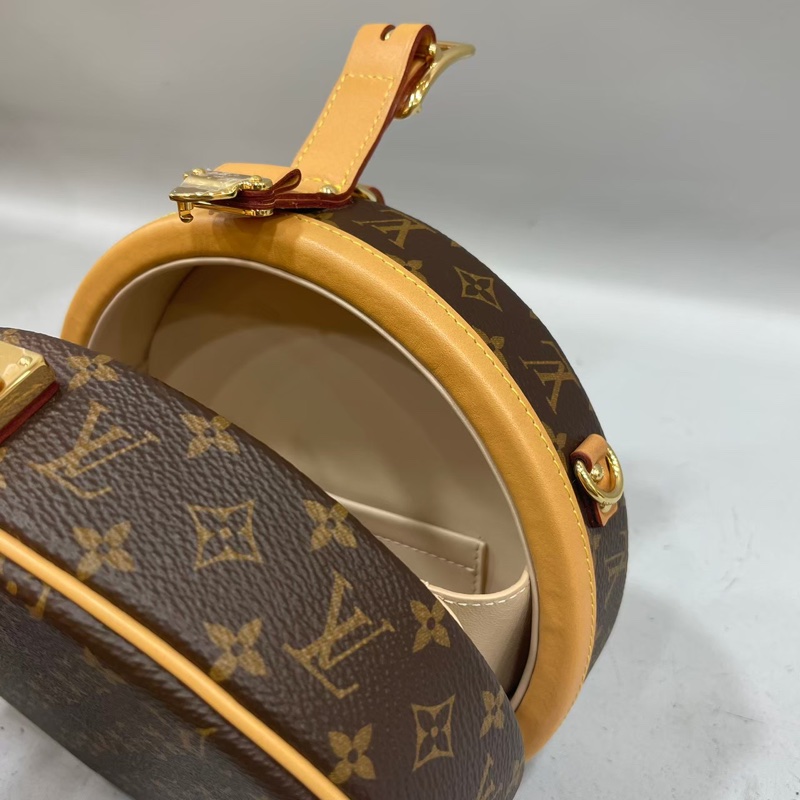 LV M43514原花硬圓餅斜背包Petite Boite Chapeau-22