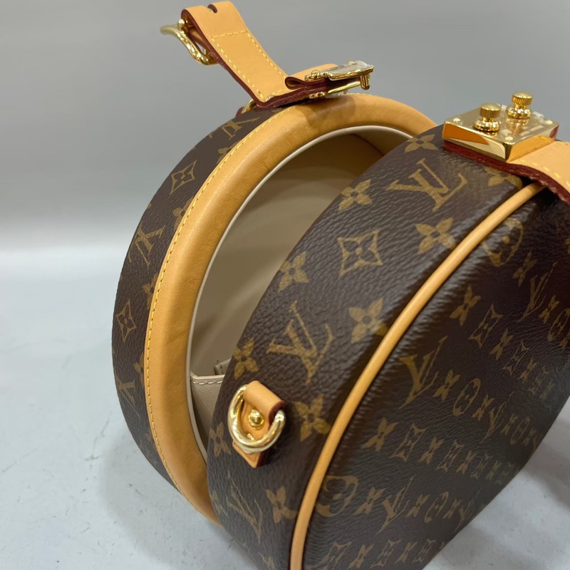 LV M43514原花硬圓餅斜背包Petite Boite Chapeau-23