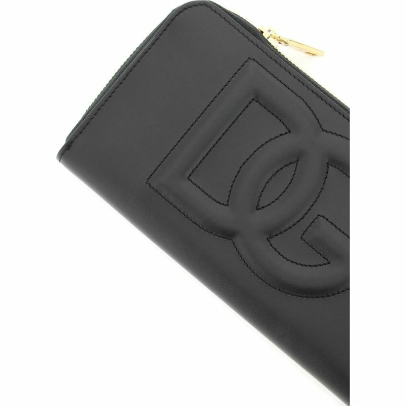 【義大利直送】全新品 拉鍊真皮錢包-1