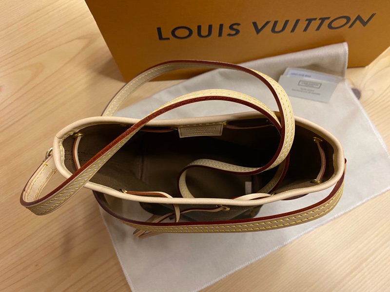 LV M41346 Nano Noe 經典Monogram 束口水桶包(迷你)-1