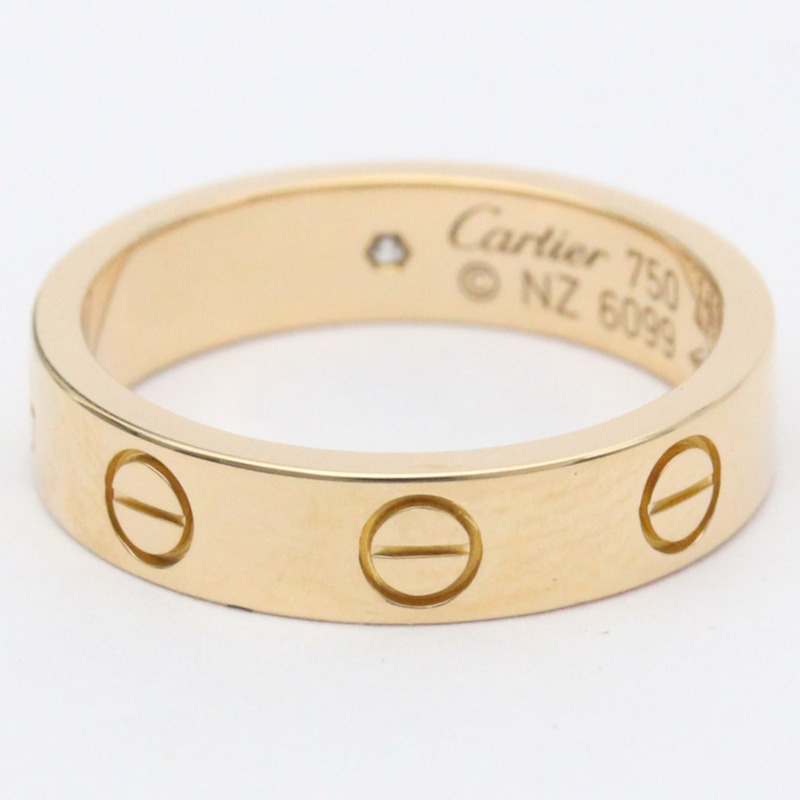 【日本直送】CARTIER Love Mini Love 戒指鑽石 0.02ct 玫瑰金 B4050700 BF557526-3