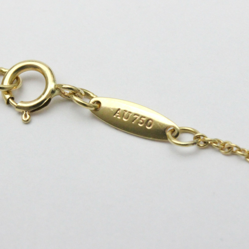 【日本直送】拋光 TIFFANY Open Heart by Elsa Peretti 18K 黃金項鍊 BF557523-6