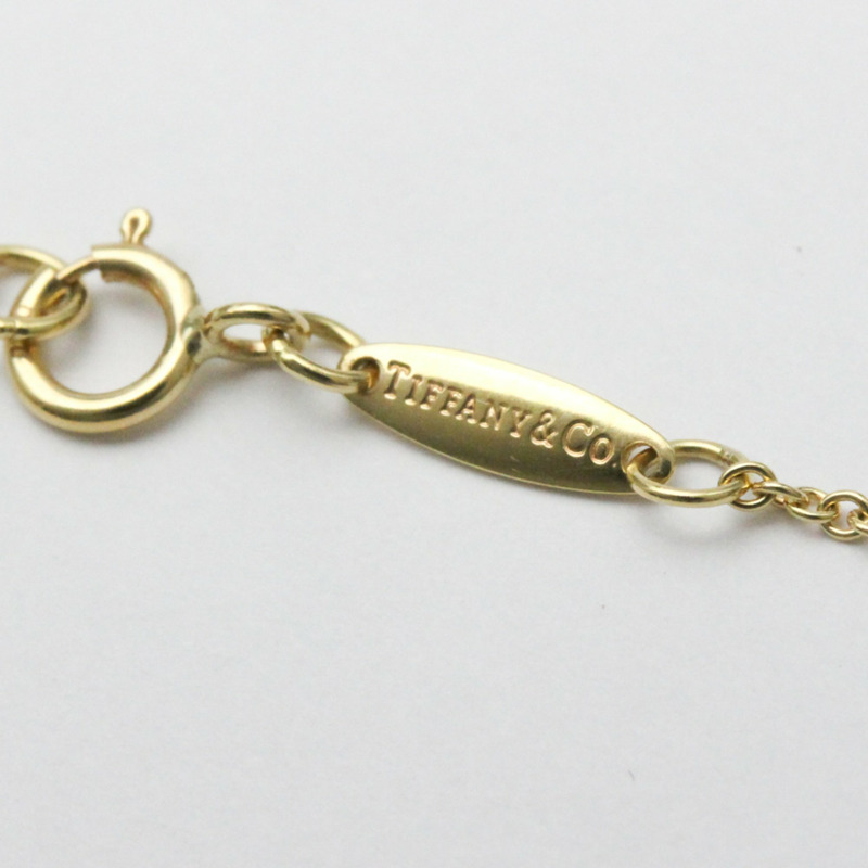 【日本直送】拋光 TIFFANY Open Heart by Elsa Peretti 18K 黃金項鍊 BF557523-8