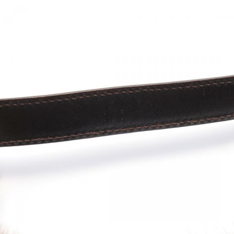 【日本直送】中古FENDI[B]手提包 毛絨 真皮 棕灰色 淺棕色 深棕色-6