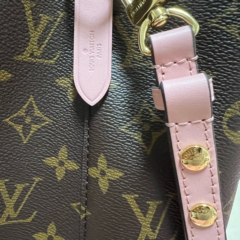 全新Lv水桶包 粉色-8