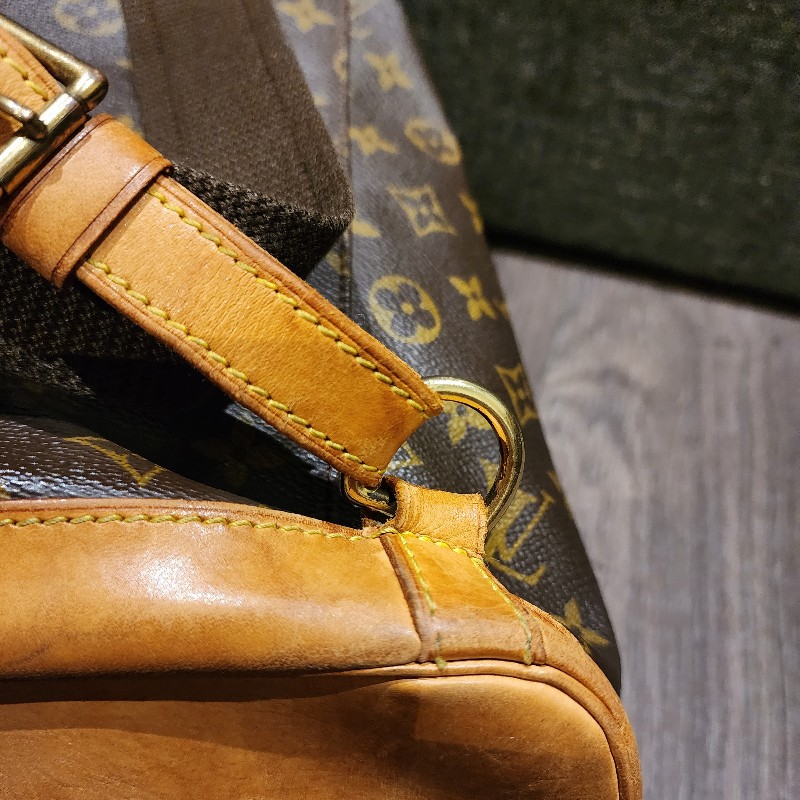 甜價日本中古真品大號老花揹包LOUIS VUITTON 路易威登 MonogramGM老花背包M51135-9