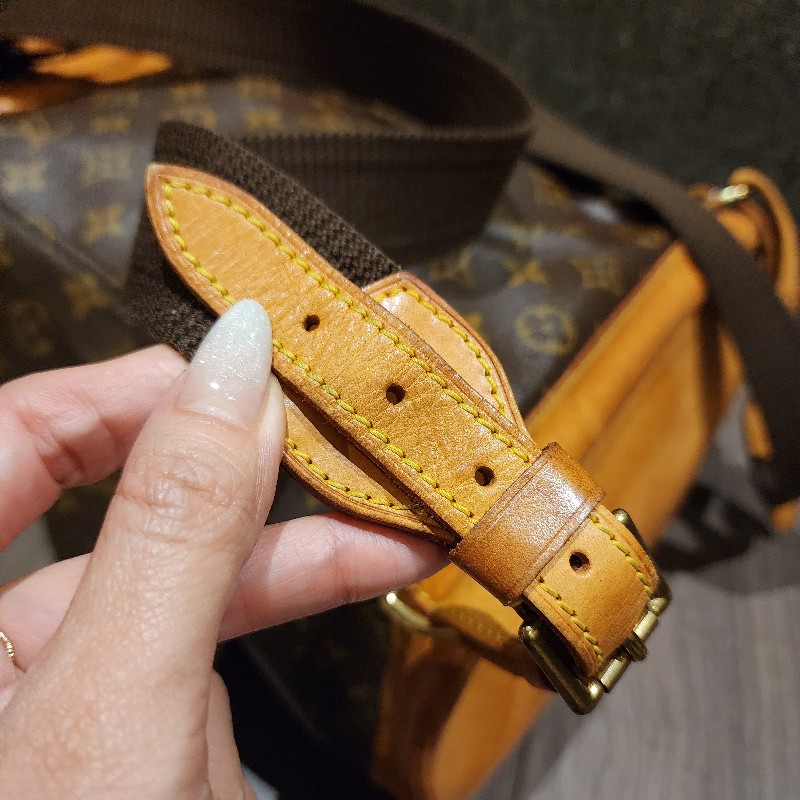 甜價日本中古真品大號老花揹包LOUIS VUITTON 路易威登 MonogramGM老花背包M51135-12