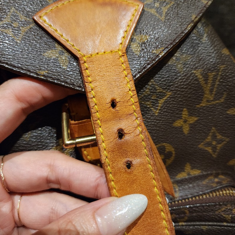 甜價日本中古真品大號老花揹包LOUIS VUITTON 路易威登 MonogramGM老花背包M51135-14