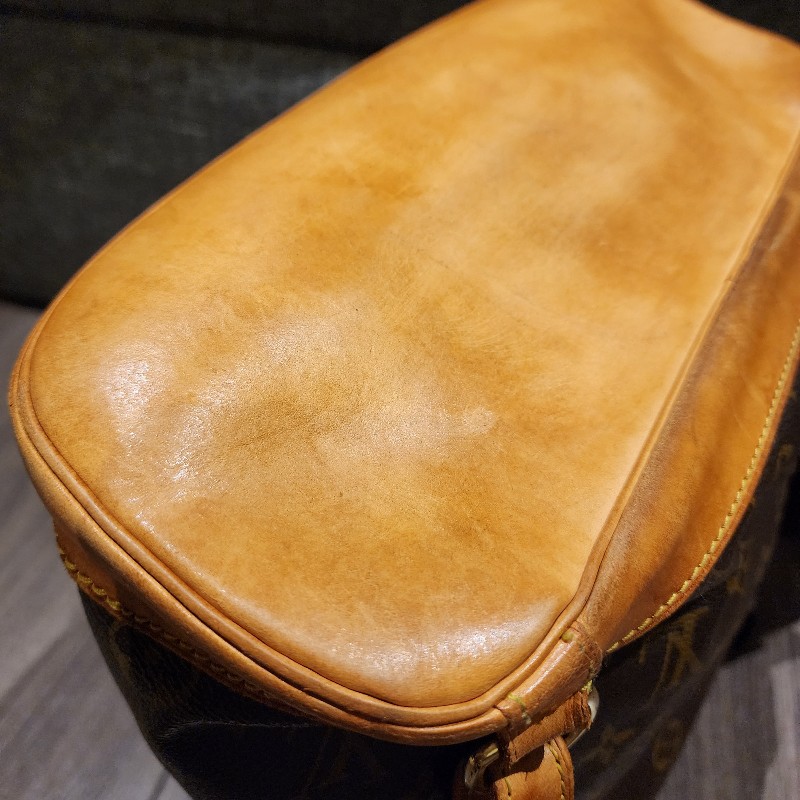 甜價日本中古真品大號老花揹包LOUIS VUITTON 路易威登 MonogramGM老花背包M51135-16
