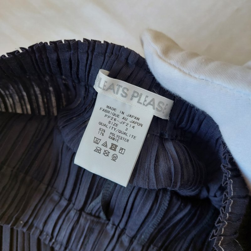 三宅一生pp 🇯🇵 MADE IN JAPAN 🔥熱銷款🔥苧麻丹寧牛仔-5