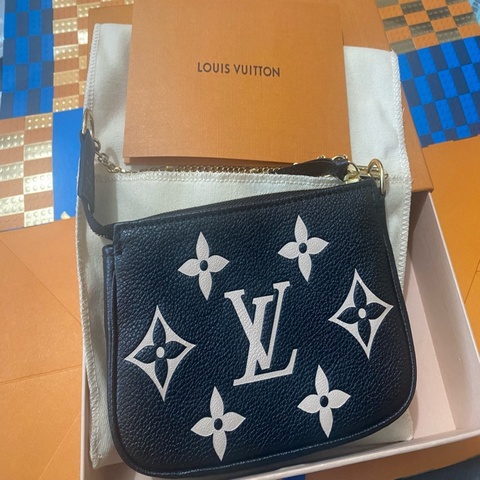【全新】LV Mini雙色麻將包
