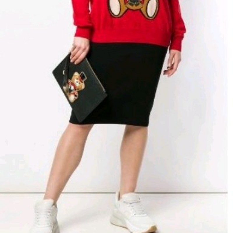 Moschino#泰迪熊手拿包#防刮牛皮#包包#時尚風-4