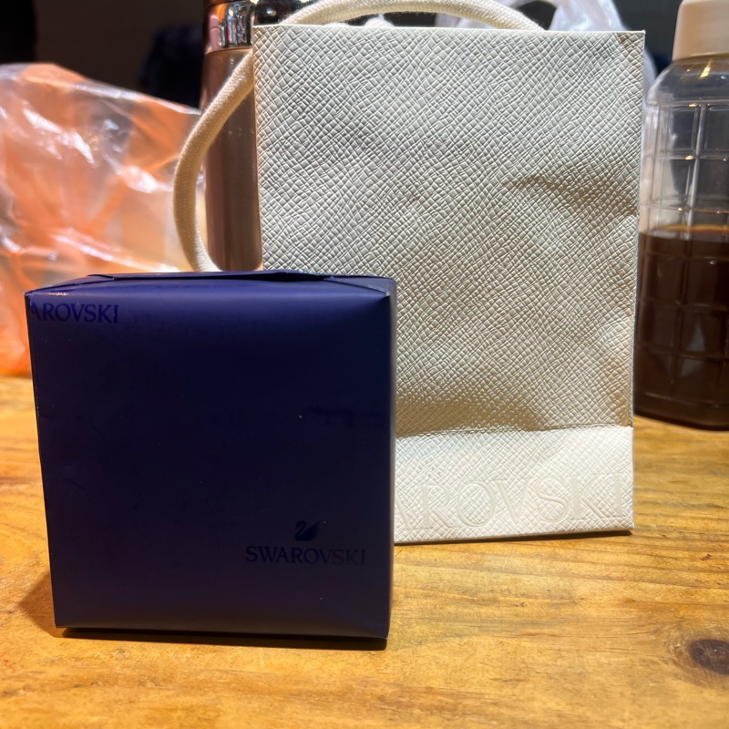 施華洛世奇水晶項鏈(水藍色)-2