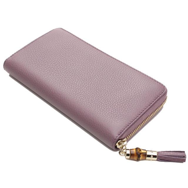 GUCCI 古馳 牛皮 拉鍊長夾 發財包-5