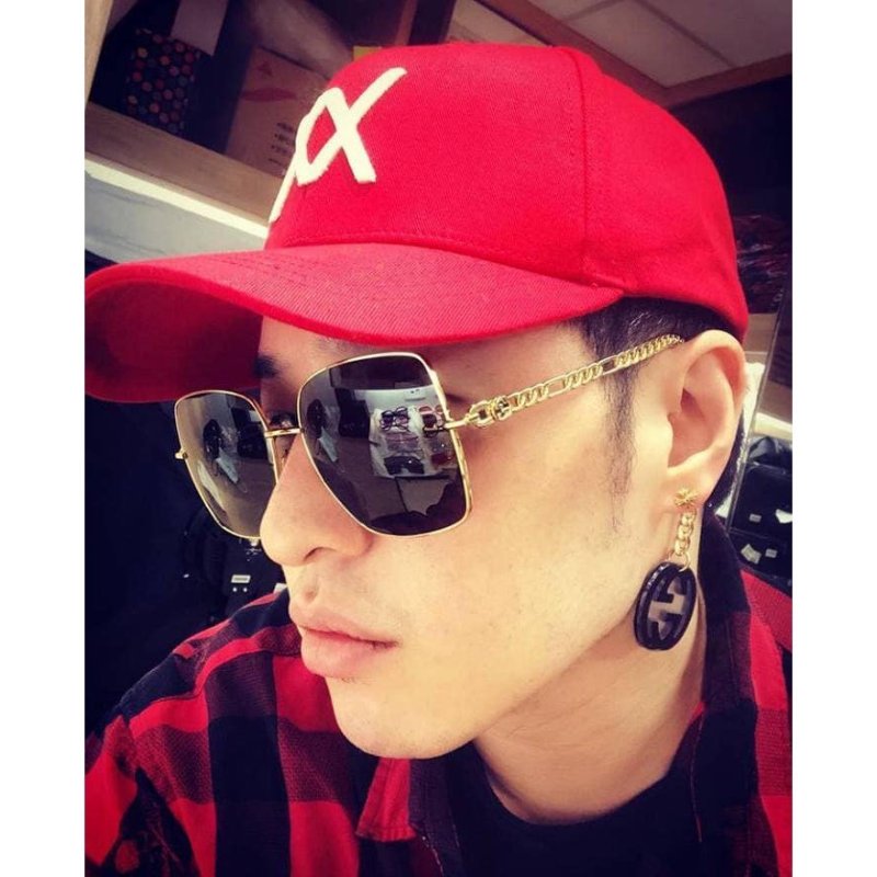 GUCCI【可刷卡分期】古馳 GG0724S 太陽眼鏡 蕭敬騰 潘瑋柏 許路兒同款 迷鏈系列眼鏡 可拆式耳墜-8